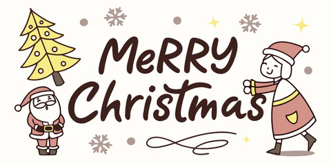 Hand-Drawn Chalk Merry Christmas Doodle Set – Festive Holiday Icons, Winter Elements, Decorative Sketch Illustrations, Chalkboard Style Seasonal Design Pack