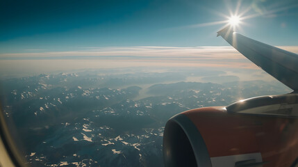 Abstract Digital Network Connections Forming an AI Brain Structure