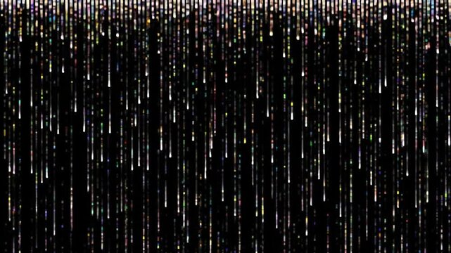 Abstract Digital Rain - A Matrix-Inspired Visual Journey.
