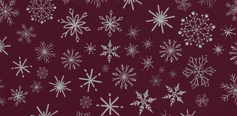 Festive and stylish snowflake design perfect for Christmas cards, winter decor, and seasonal projects. Features white snowfl