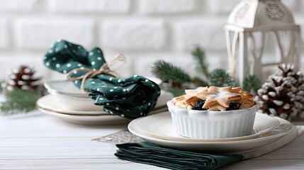 A freshly baked berry pie sits on a table, showcasing a golden crust and berry filling, perfect for dessert lovers and gatherings