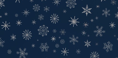 Abstract and elegant winter snowflake pattern. This image is perfect for background designs and...