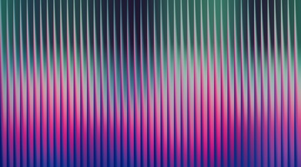 Abstract background with vertical lines and blurred gradient of vivid colors
