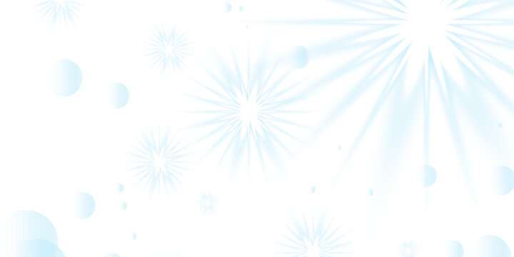 Abstract blue winter pattern with seamless snowflake and star decoration for holiday wallpaper design