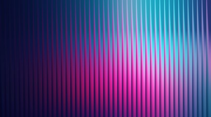 Abstract gradient background with vertical lines in blue, pink and purple