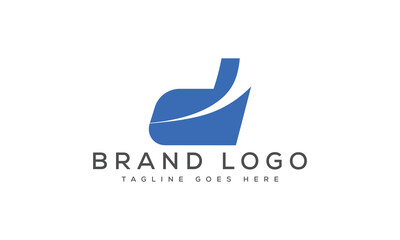 letter D logo design vector template design for brand.
