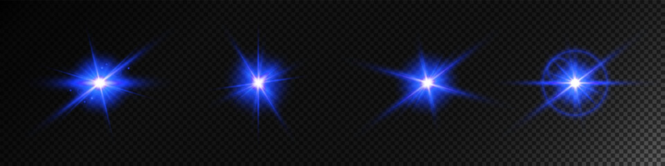 Lens Flare, light glow effect. sun or realistic shining star with backlight effect.
bokeh glitter and sparkles or sparkles on transparent background.
