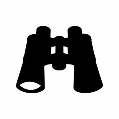 Silhouette of Binoculars for Observation, Exploration, and Enhanced Vision Applications