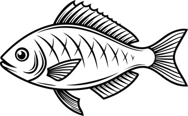 Small Fish Fry Illustration Set. Tiny Fish Fry Line Art Collection. Baby Fish Fry Outline Design Set. Minimal Fish Fry Icon Set. Clean Fish Fry Graphic Set. Simple Fish Fry Outline Pack. Small Fish