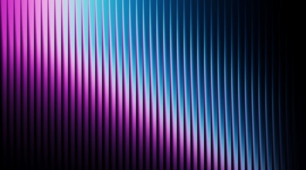 Abstract background with vertical lines and gradient of blue and purple color