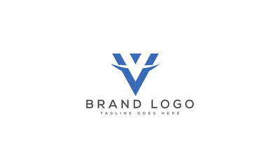 letter V logo design vector template design for brand.
