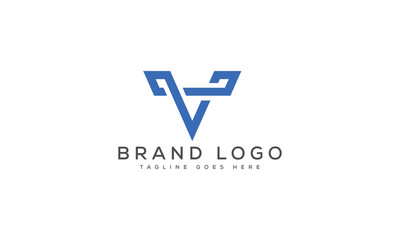 letter V logo design vector template design for brand.