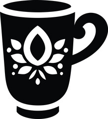 Arabic Coffee Cup Vector Illustration