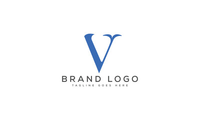 letter V logo design vector template design for brand.
