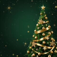 christmas tree of the stars I AI IMAGE