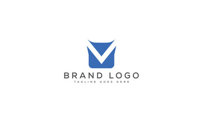 letter V logo design vector template design for brand.