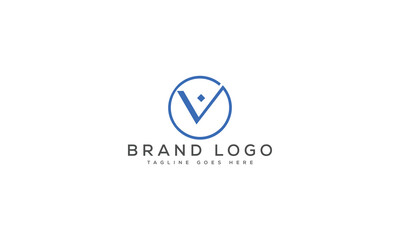letter V logo design vector template design for brand.