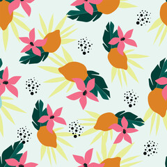 seamless floral pattern