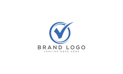 letter V logo design vector template design for brand.