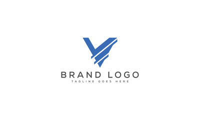 letter V logo design vector template design for brand.