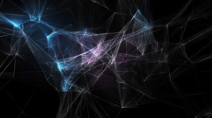 plexus connection with lines and points background