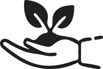 Eco-Friendly Sustainable Lifestyle Icons  Green Living, Zero Waste Vector Set.