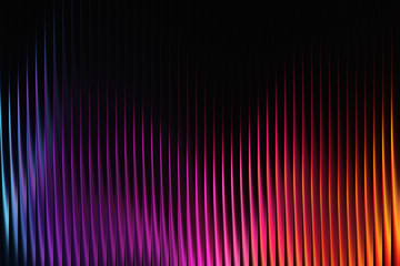 Vibrant abstract sound wave spectrum with dark background Glass effect, Glass gradient