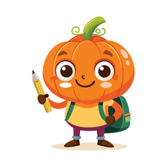 halloween pumpkin cartoon character
