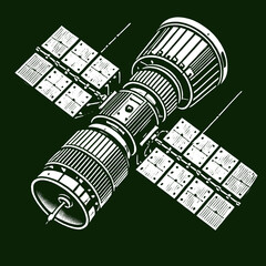 Satellite Vector Silhouette

 
