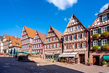 Fototapeta premium Altstadt, Calw, Schwarzwald, Deutschland 