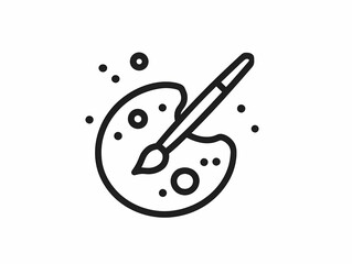 Artistic Palette Masterpiece: A Vibrant Brush Strokes Canvas Capturing the Essence of Creative Expression