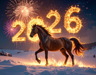 Experience the magic of Firefly Winter New Year celebration with a fiery horse in 2026