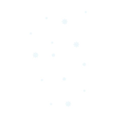 scattered snowflakes