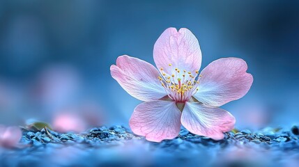 Pink cherry blossom, close-up, spring, bokeh background, nature photography