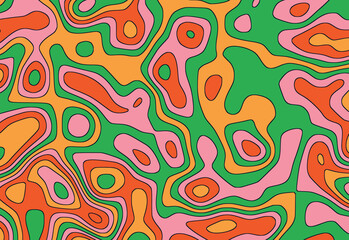Naklejka premium Topography Background