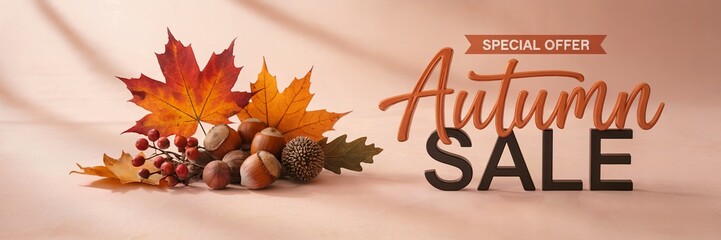 Don't miss our special autumn sale event, featuring beautiful seasonal leaves and warm fall colors for your creative designs