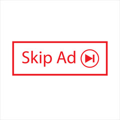 Skip ad button