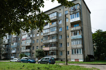 Modern urban living in a quaint neighborhood featuring classic architecture and lush greenery on a sunny day