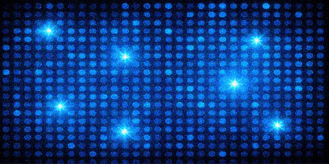 Abstract dark blue background with glowing colorful circles, pattern, and futuristic light design textureAbstract dark blue background with glowing colorful circles, pattern, and futuristic light desi