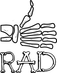 Daddy Skeleton Hand SVG,Skeleton Dad Svg ,Father’s Day svg,Some Day I Rock It Some Day svg