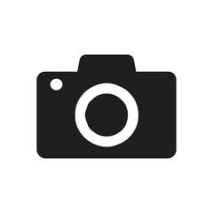 Professional Camera Photography and Video Recorder Icon Set Black Silhouette Vector Graphic