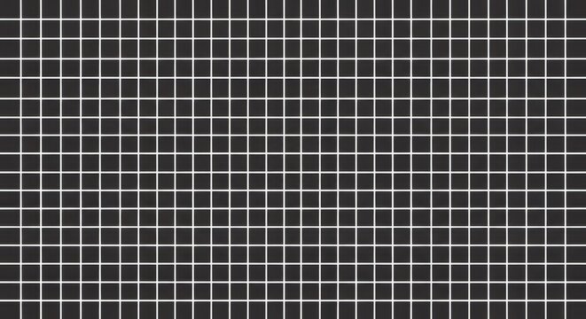 Uniform pattern displaying fine white grid lines against a dark background