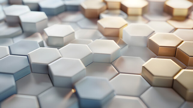 geometric matte ceramic tiles in harmonic color palette, soft indirect light, macro detail, architectural material layout, clean editorial style