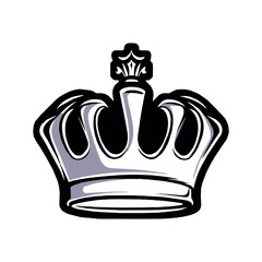 Crown Logo Design, Royal Emblem, Luxury and Prestige Vector