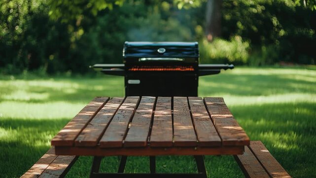 Outdoor Picnic Setup