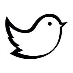 Elegant Birds Logo Design, Minimalist Bird Emblem, Modern Bird Vector