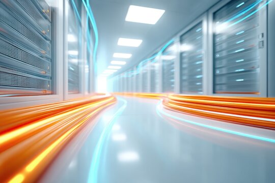 Vibrant data flow in a modern data center