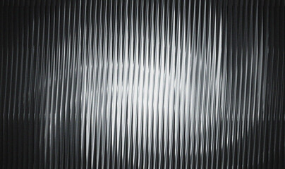Dark Gray Vertical Ribbed Texture Background Metallic Corrugated Surface Abstract Industrial Pattern Close Up