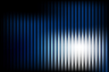 Obraz premium Abstract Blue and White Vertical Striped Gradient Background