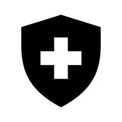 Obraz premium Health Shield Protection Icon